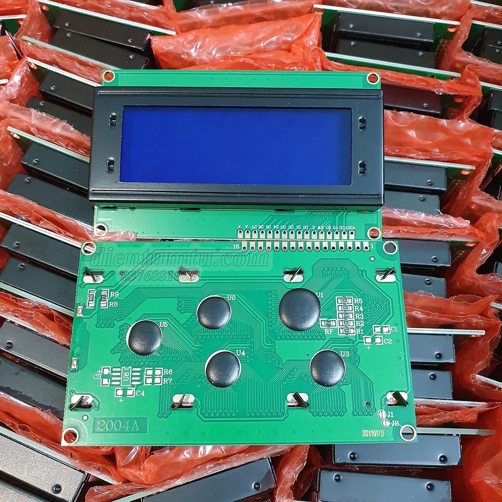 Màn hình LCD 2004 2004A Nền Xanh Lá - Ảnh 4