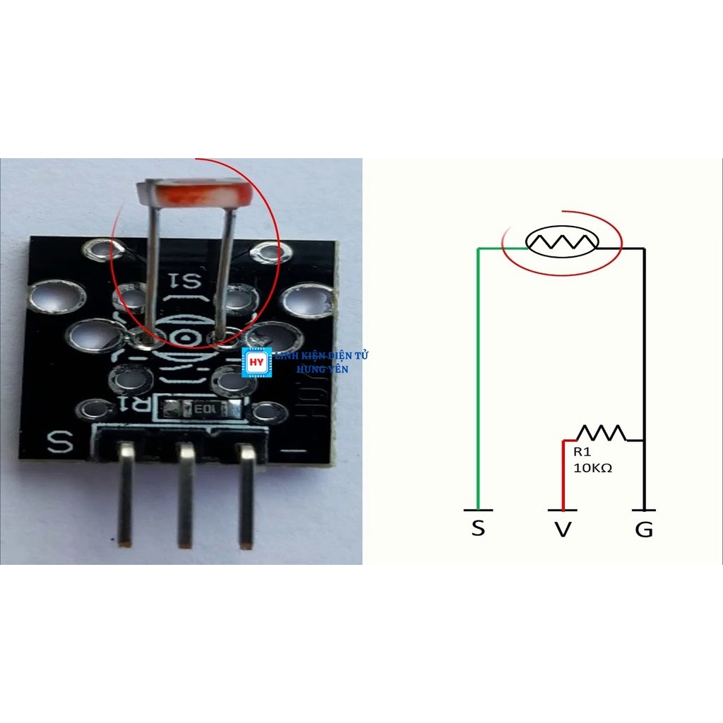 Module Cảm Biến Ánh Sáng KY-018 - Ảnh 6