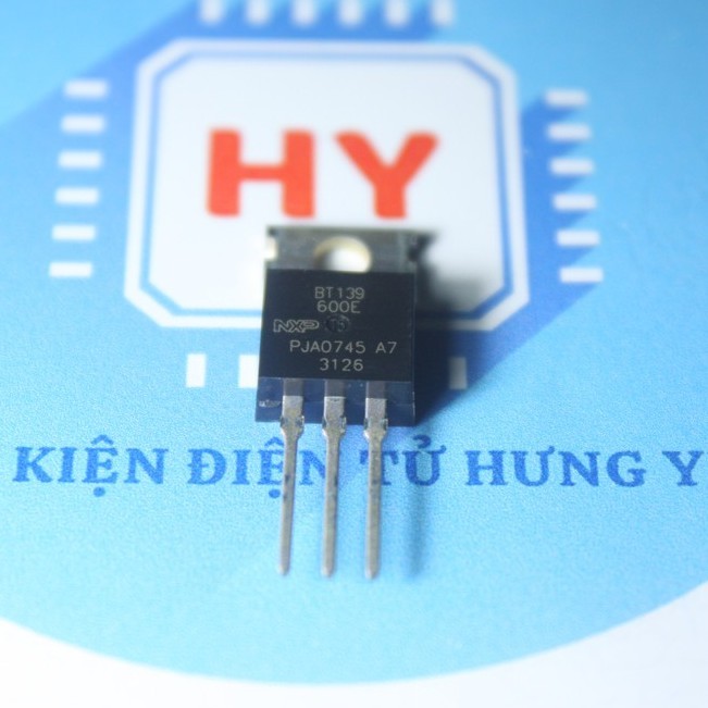 BT139 600 TO220 TRIAC 600V 16A