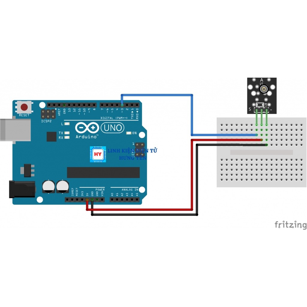 Module Cảm Biến Rung KY002 Phát Hiện Rung Động Cho Arduino - Ảnh 4