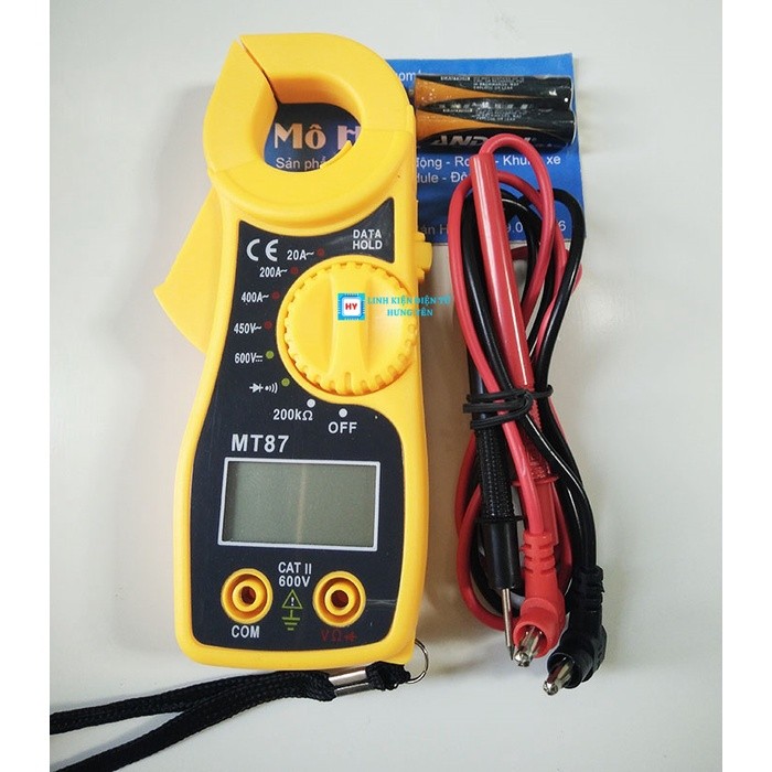 Đồng Hồ Đo Điện Ampe Kế MT87 (Dạng Kìm) - Ảnh 2