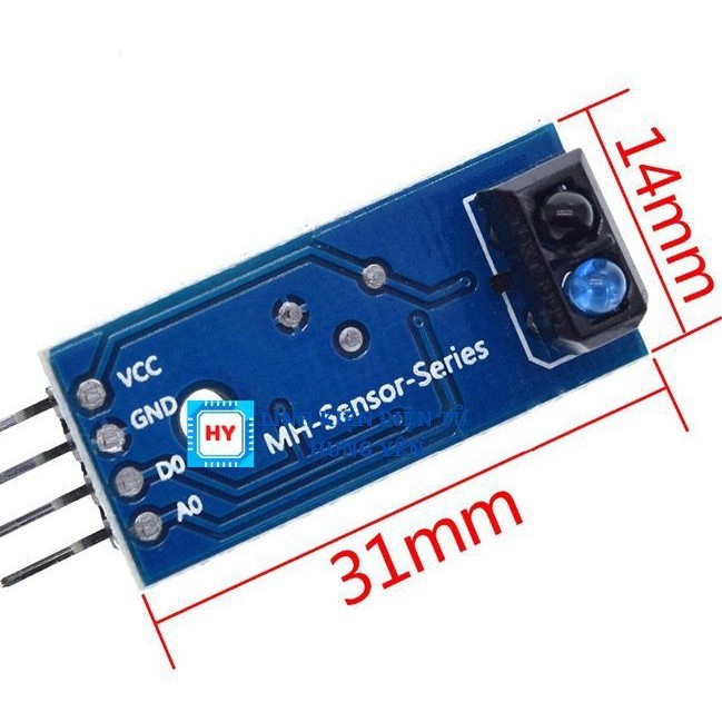 Module Cảm Biến Dò Line Đơn TCRT5000 4 Chân - Ảnh 4