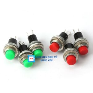 Nút Nhấn Nhả - Nút Reset 10mm DS-314 Linh kiện điện tử Hưng Yên