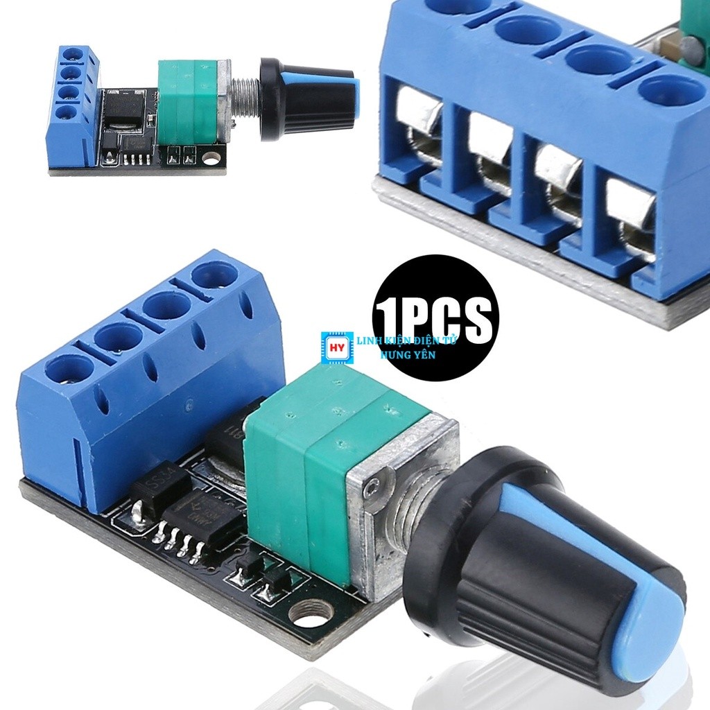 Bộ Điều Khiển Tốc Độ Động Cơ 5V - 12v 10A PWM DC