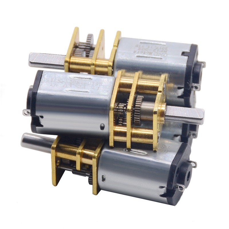 Động cơ giảm tốc bánh răng Micro DC 3V / 6V / 12V Động cơ tốc độ thấp Động cơ giảm tốc Ga12-N20 - Ảnh 4