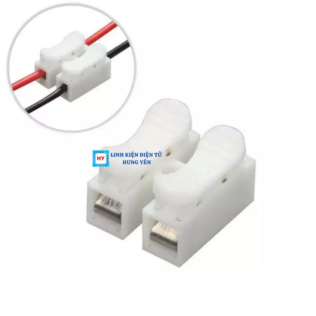 10 Đầu Nối Nhanh Dây Điện - Cút Nối Dây Điện CH1 CH2 - Ảnh 6
