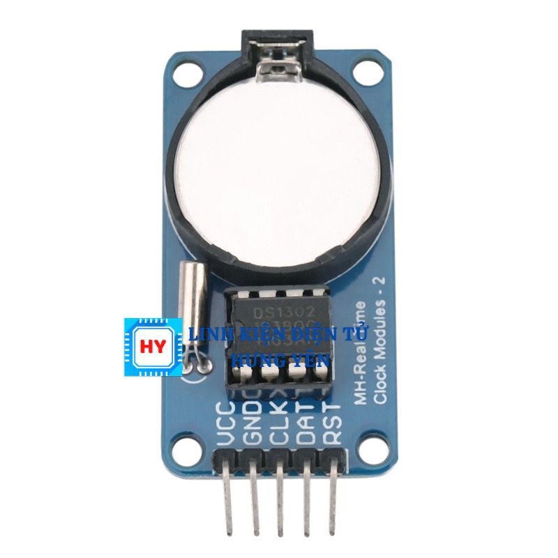Module Thời Gian Thực DS1302 KÈM PIN CR2032 - Ảnh 2