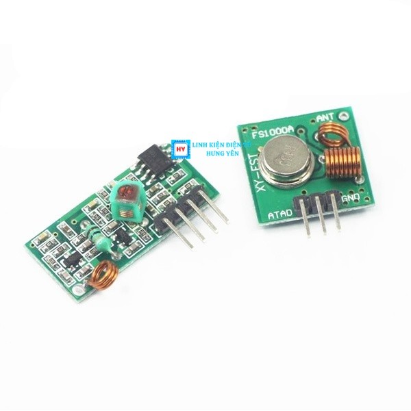 Module Thu Phát RF 433 (gồm 1 bộ thu và 1 bộ phát RF) - Ảnh 2