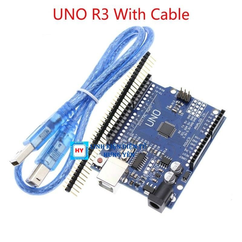 Bảng Mạch Arduino Uno R3 Atmega328P Tặng kèm cáp - Ảnh 7