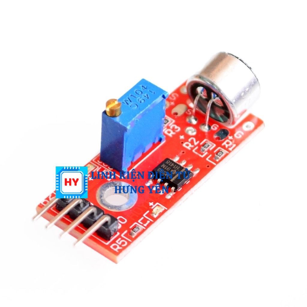 Mô đun cảm biến âm thanh micro độ nhạy cao KY-037 Linh kiện điện tử - Ảnh 3