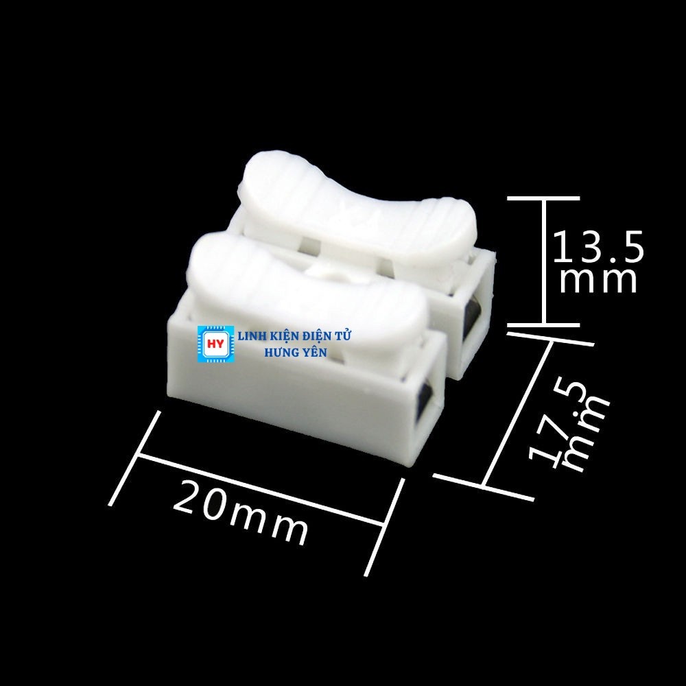10 Đầu Nối Nhanh Dây Điện - Cút Nối Dây Điện CH1 CH2 - Ảnh 3