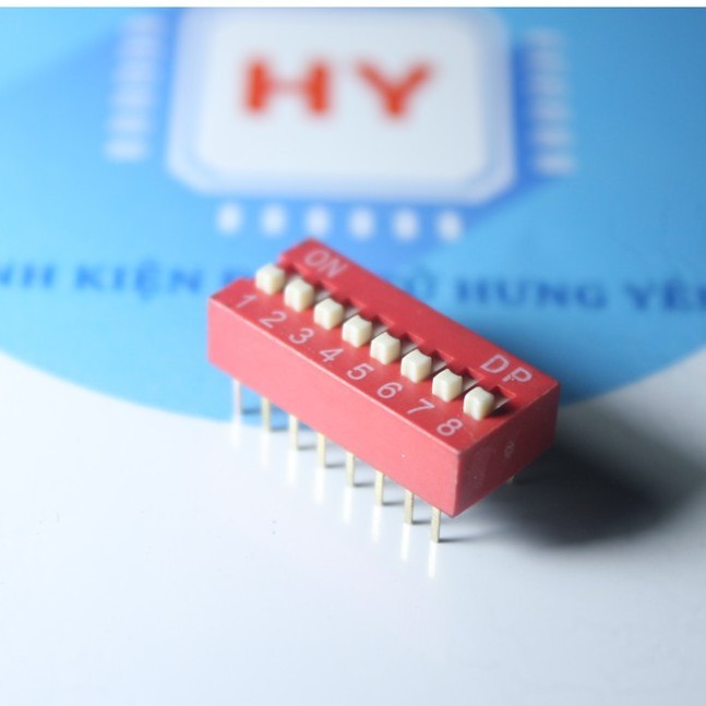 Công Tắc Gạt 8 Kênh 16 Chân Đứng (Switch 8 Chân Đứng) - Ảnh 4