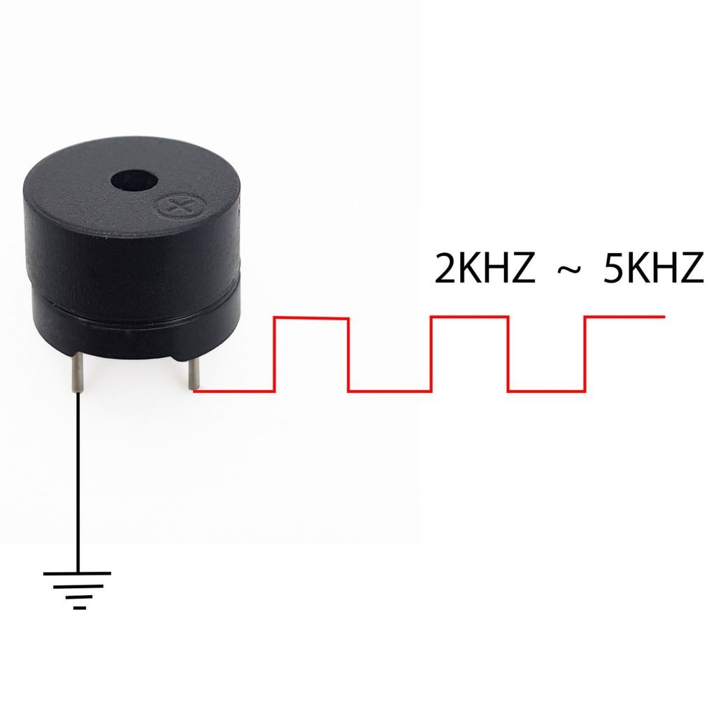 Còi buzz thụ động 5V (Loa, buzzer) Linh kiện điện tử Hưng Yên - Ảnh 3