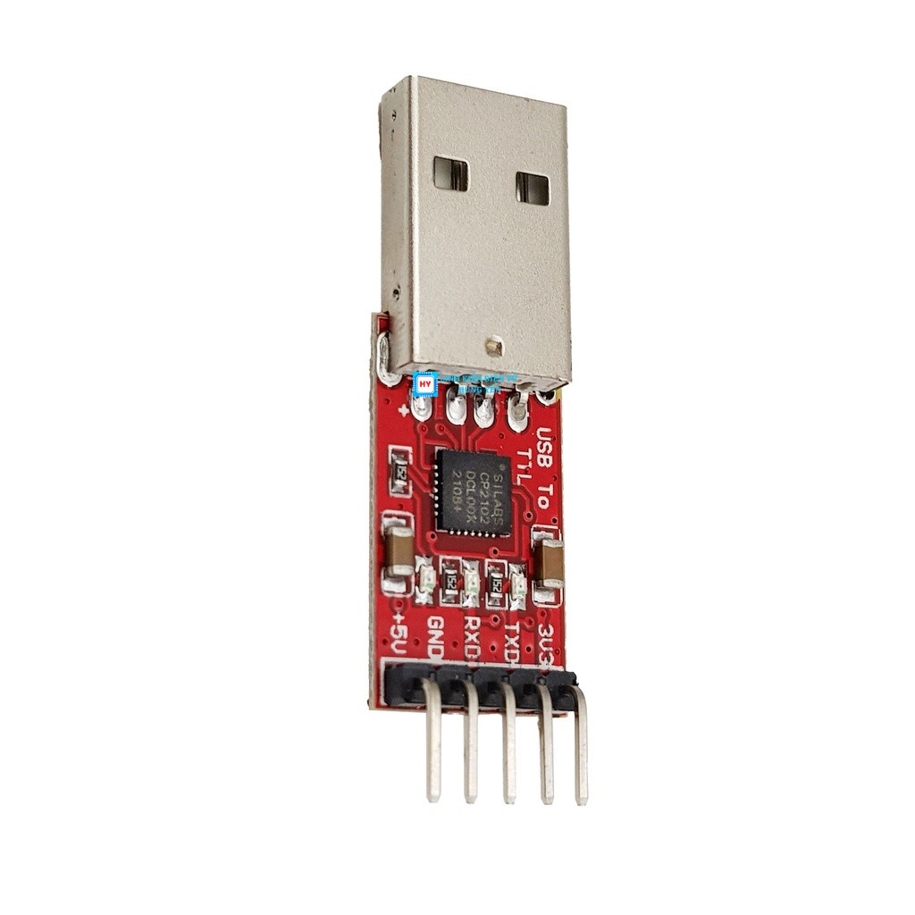 USB To TTL CP2102 - tặng kèm dây bus kết nối - Ảnh 4