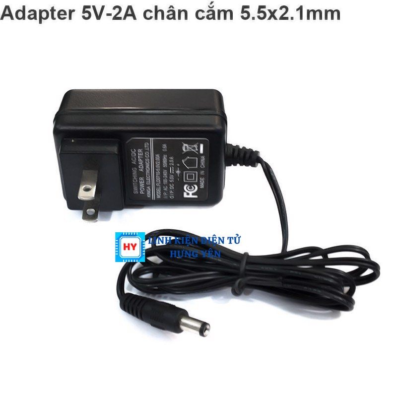 Nguồn Adapter 5V - 2A Linh kiện điện tử Hưng Yên - Ảnh 2