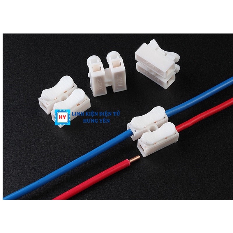 10 Đầu Nối Nhanh Dây Điện - Cút Nối Dây Điện CH1 CH2 - Ảnh 2