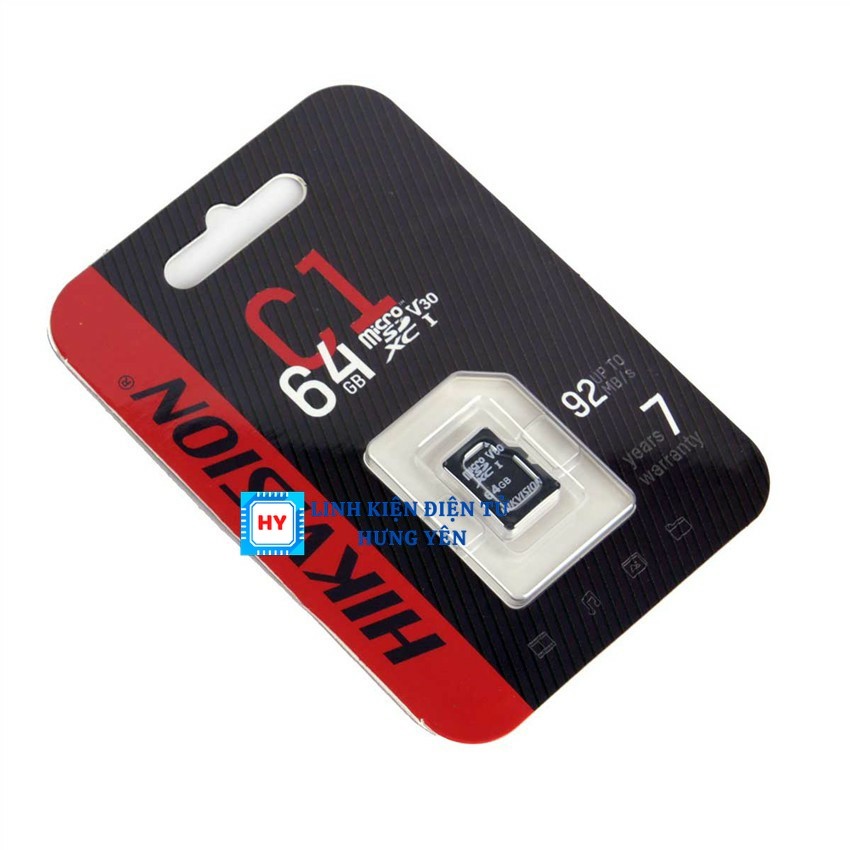 Thẻ Nhớ Micro SD HIKVISION 32GB/ 64GB - Tốc Độ Đọc Lên 92m/s - Dùng Cho Tất Cả Các Thiết Bị Hỗ Trợ Thẻ Nhớ Gắn Ngoài - Ảnh 2