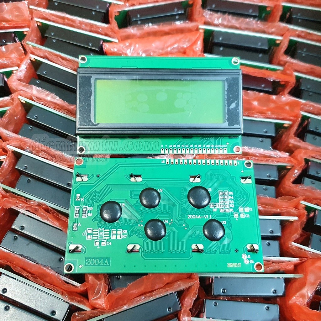 Màn hình LCD 2004 2004A Nền Xanh Lá - Ảnh 3