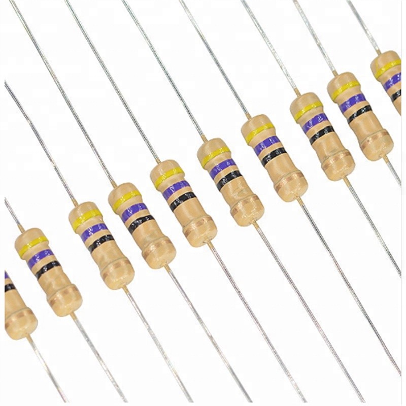 50 Con Điện Trở Vạch 1/4W 5% 1R - 750R - Ảnh 3