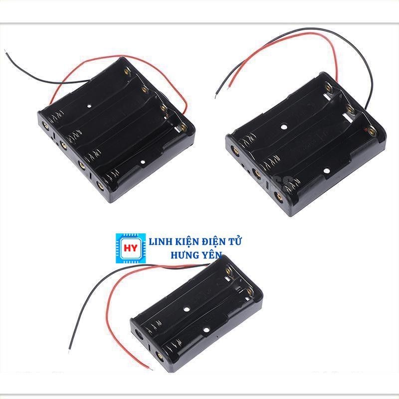Hộp Pin 18650 1 - 2 - 3 - 4 CELL pin 18650 kèm dây siêu bền - Ảnh 4