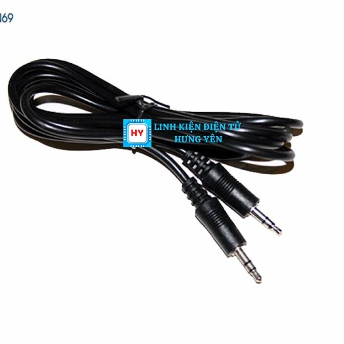 Dây loa - cáp âm thanh AUX 2 đầu 3.5mm 0,5 mét - Ảnh 2