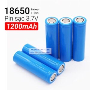 Pin 18650 3.7V Dung Lượng 1200mAh
