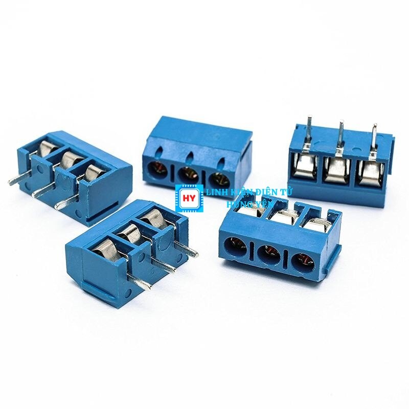 10 Chiếc Cổng Kết Nối Terminal KF301 5.08mm Xanh Dương 2P/3P/4P - Ảnh 7