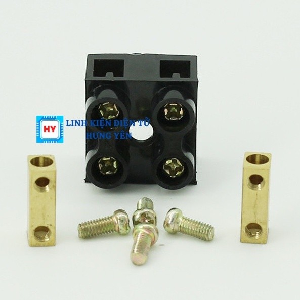 Terminal Khối Gắn Ray 2 Cực 10A 500V JX5-1002