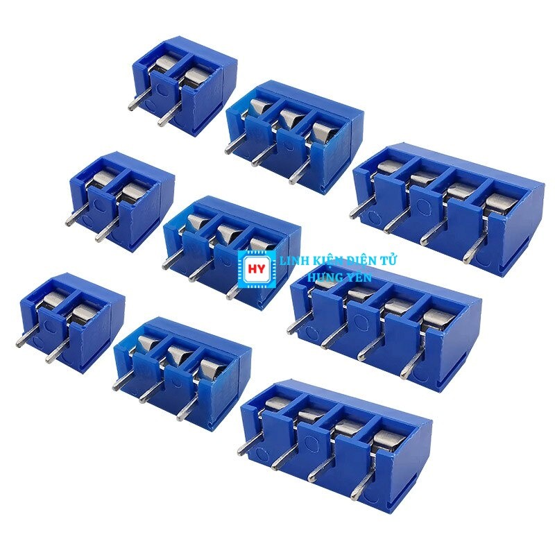 10 Chiếc Cổng Kết Nối Terminal KF301 5.08mm Xanh Dương 2P/3P/4P - Ảnh 4