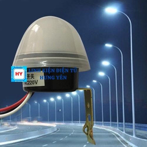 Công Tắc Cảm Biến Ánh Sáng Tự Động Bật Tắt Đèn Ngoài Trời 10A - 20A (220V) - Ảnh 5