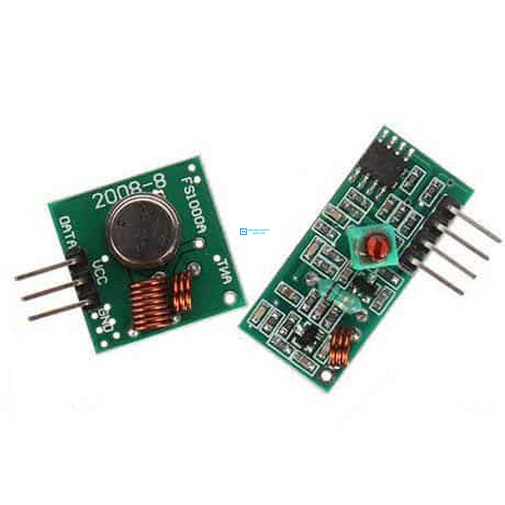 Module Thu Phát RF 433 (gồm 1 bộ thu và 1 bộ phát RF) - Ảnh 3