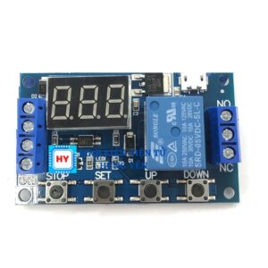 Mạch tạo trễ theo chu kỳ đóng ngắt relay 0 giây - 999 phút JZ-801 Mạch rửa tay