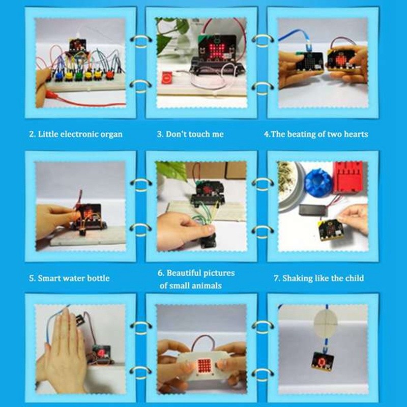 Bảng Mạch Phát Triển BBC MicroBit Go Với MicroBit BBC IO V2.0 Tiện Dụng - Ảnh 6