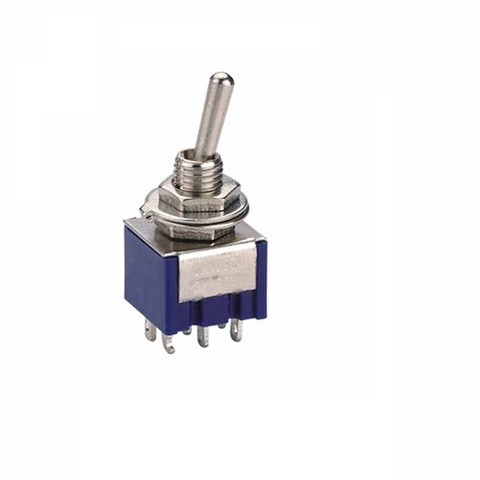 Công tắc gạt 6 chân 3 vị trí MTS 203 3A/250V 6A/125V Loại Tốt - Ảnh 3