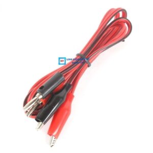 Dây Nối Bắp Chuối Và Kẹp Cá Sấu 1 Mét