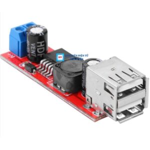 Bộ chuyển đổi nguồn điện 2 cổng USB 9V / 12V / 24V / 36V sang 5V 3A