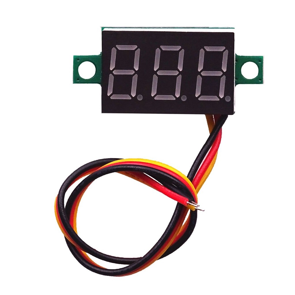 Đồng hồ LED mini 0.28 inch đo điện áp DC 2.5V - 40V - Ảnh 2