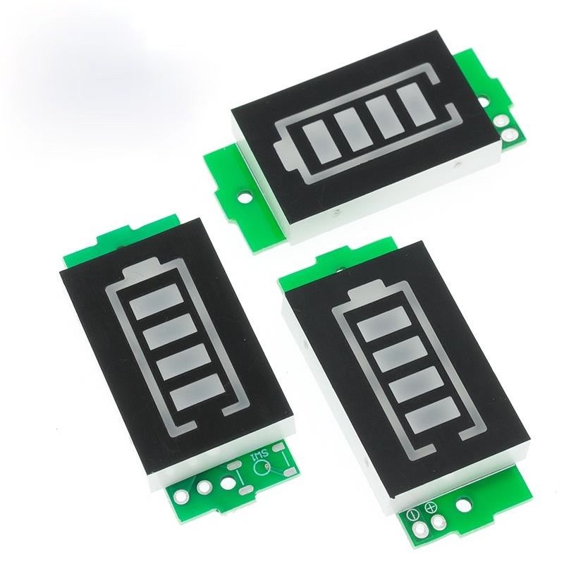 Mô đun hiển thị dung lượng pin Lithium 1S - 8S màn hình màu xanh - Ảnh 7