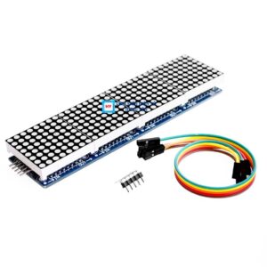 Mạch Hiển Thị LED Ma Trận 4 In 1 MAX7219 – 4 Module 8x8 Kết Nối Sẵn, Giao Tiếp SPI, 5V