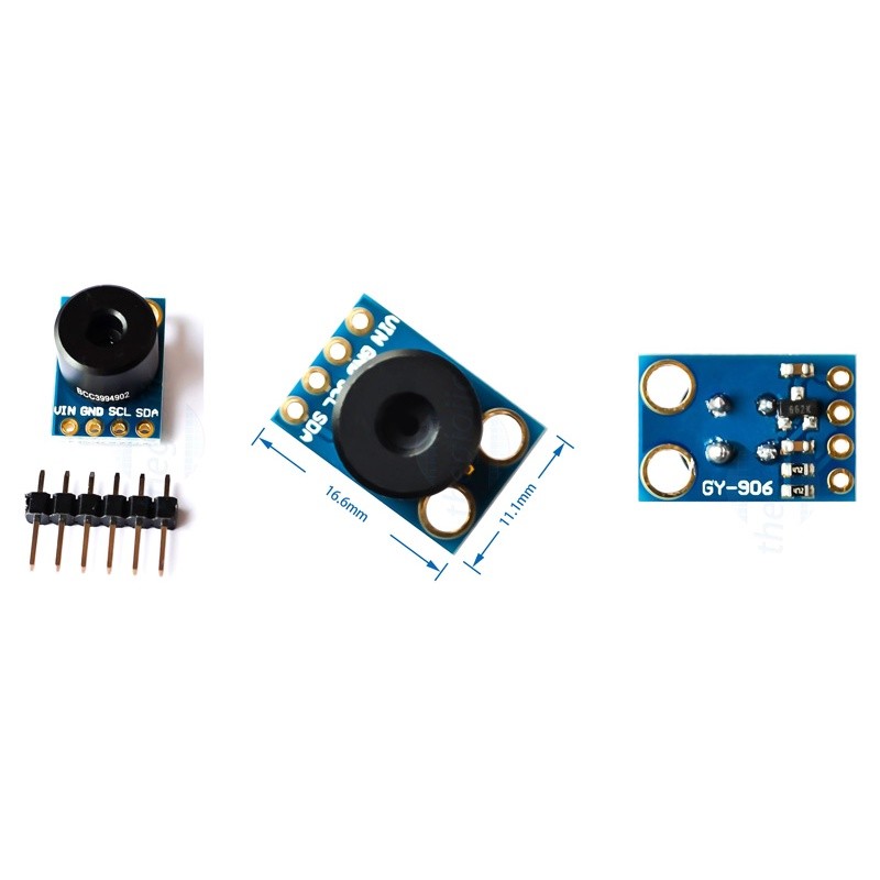 Cảm biến nhiệt độ hồng ngoại không tiếp xúc GY 906 BCC - Ảnh 2