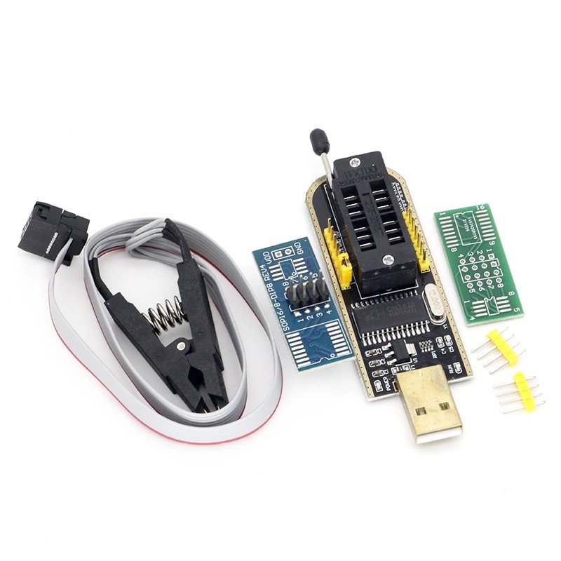 CH341A Bộ nạp BIOS CH341A Mạch Nạp EEPROM SPI USB - Ảnh 5