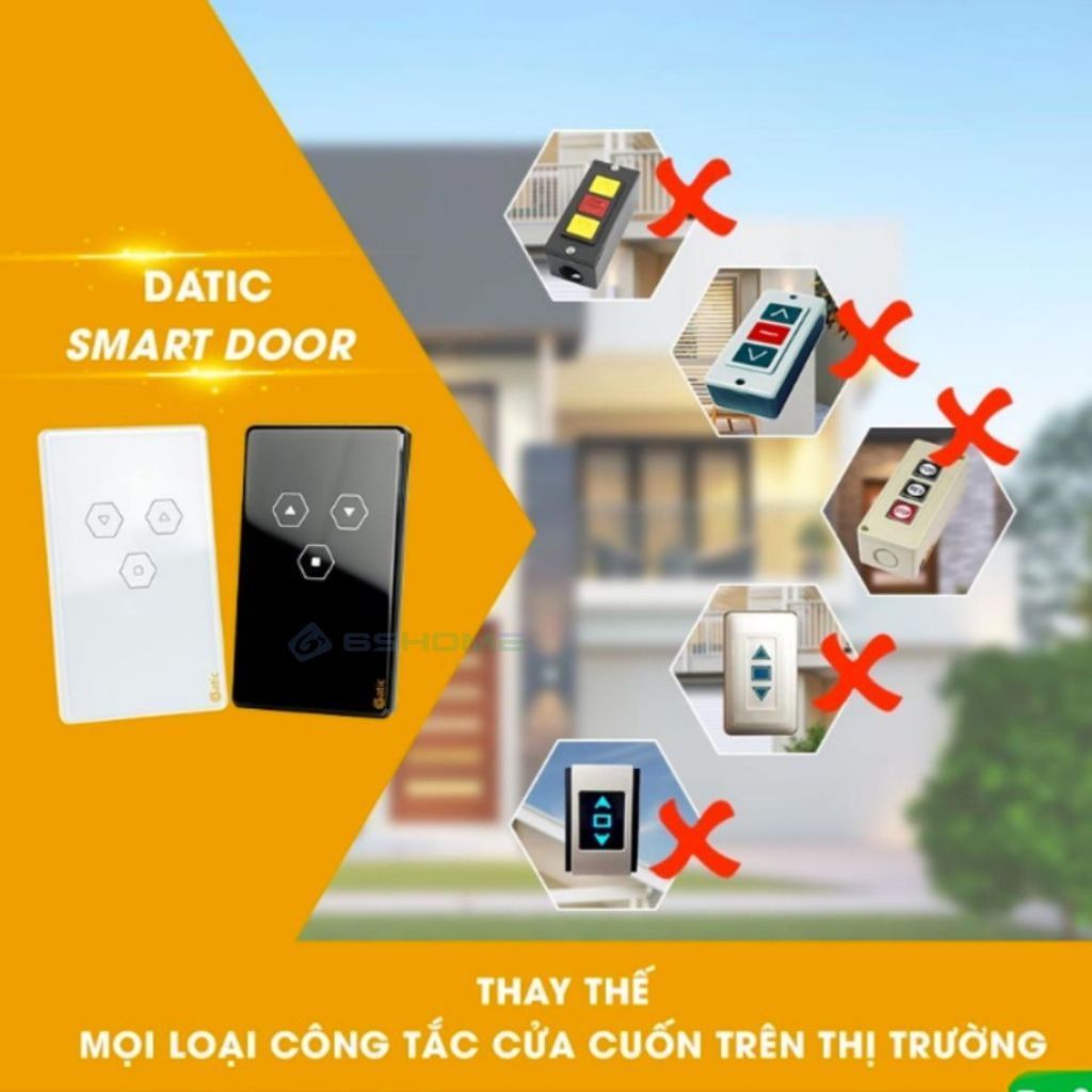 Công Tắc Cửa Cuốn WiFi Thông Minh Hunonic Datic Điều Khiển Từ Xa Qua Điện Thoại - Ảnh 6