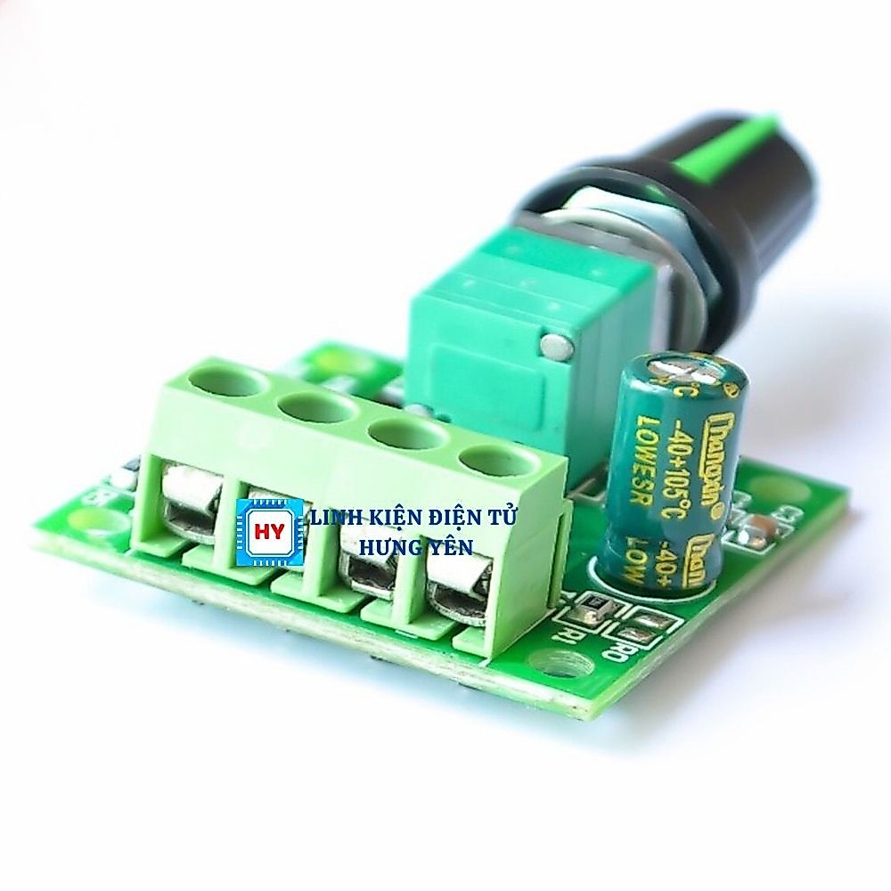 Bộ Điều Khiển Tốc Độ Động Cơ DC 2A 1.8v 3v 5v 6v 12v Tiện Dụng - Ảnh 2