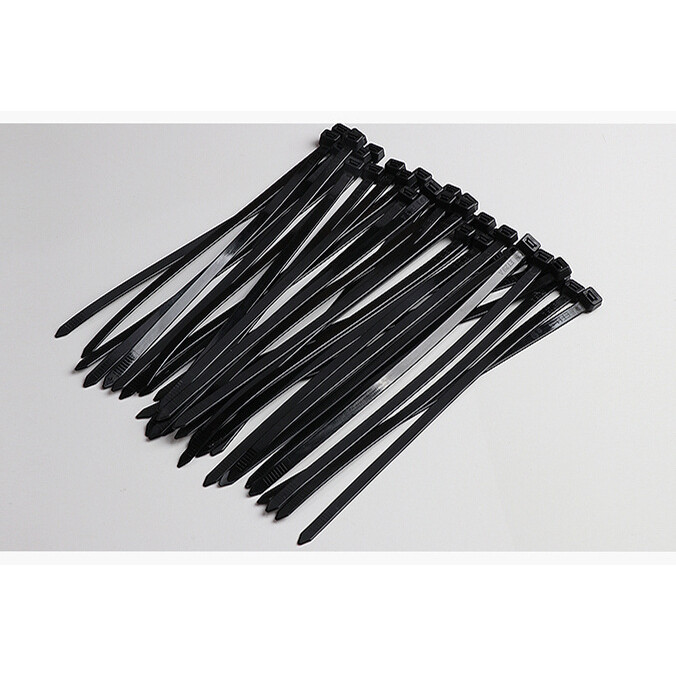 Túi 200 Chiếc Dây Thít, Dây Rút Nhựa 4x250 MM Màu Đen Chất Lượng Cao - Ảnh 2