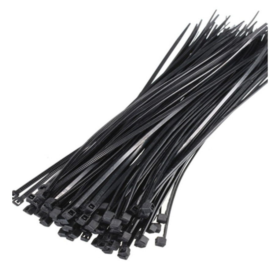 Túi 200 Chiếc Dây Thít, Dây Rút Nhựa 4x250 MM Màu Đen Chất Lượng Cao - Ảnh 4