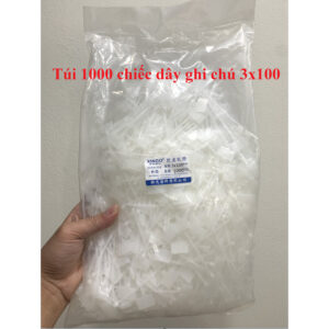 Túi 1000 Chiếc Dây Rút Ghi Chú, Dây Rút Đánh Dấu 3x100mm