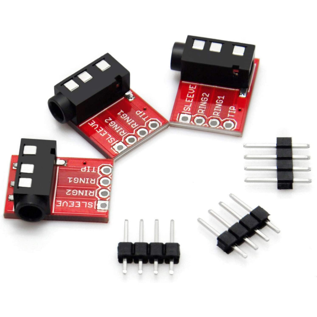 Mạch TRRS Đế ra chân jack âm thanh 3.5mm Audio Jack Adapter Female - Ảnh 3