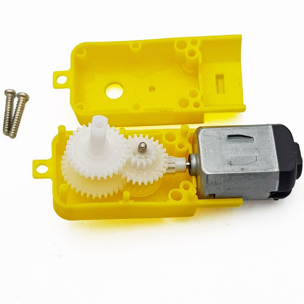 Động cơ giảm tốc vàng 3V - 9V chế xe mô hình (2 trục) - Ảnh 2
