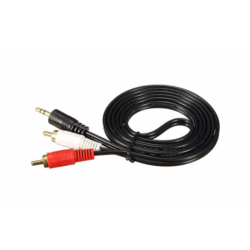 Cáp chuyển Audio từ jack 3.5mm (3 ly) đực ra jack AV (bông sen) đực - dài 1.5m - Ảnh 3