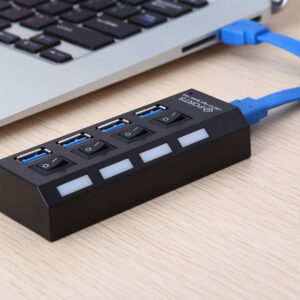 Bộ chia cổng USB 1 ra 4 kết nối bằng cổng USB 3.0